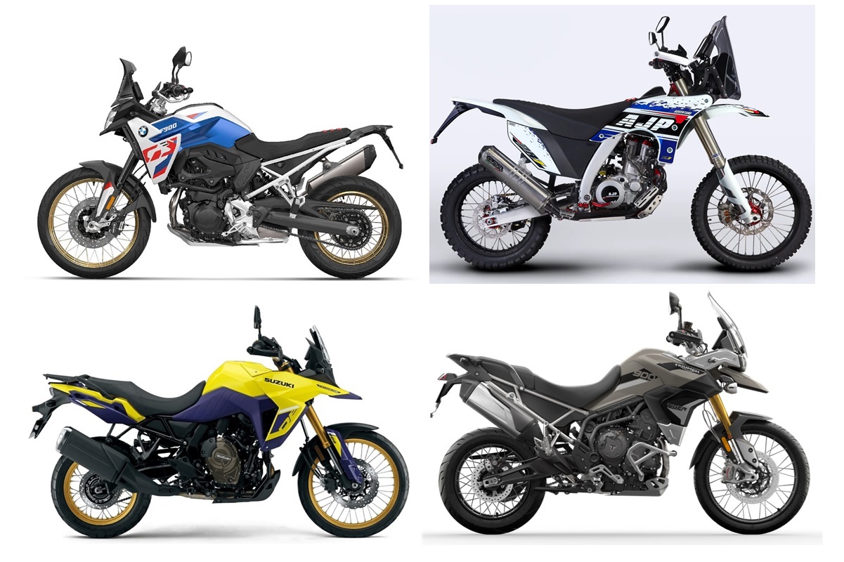 AJP PR7 650 ADVENTURE BMW F900GS SUZUKI VSTROM 800 DE TRIUMPH TIGER 900 RALLY PRO