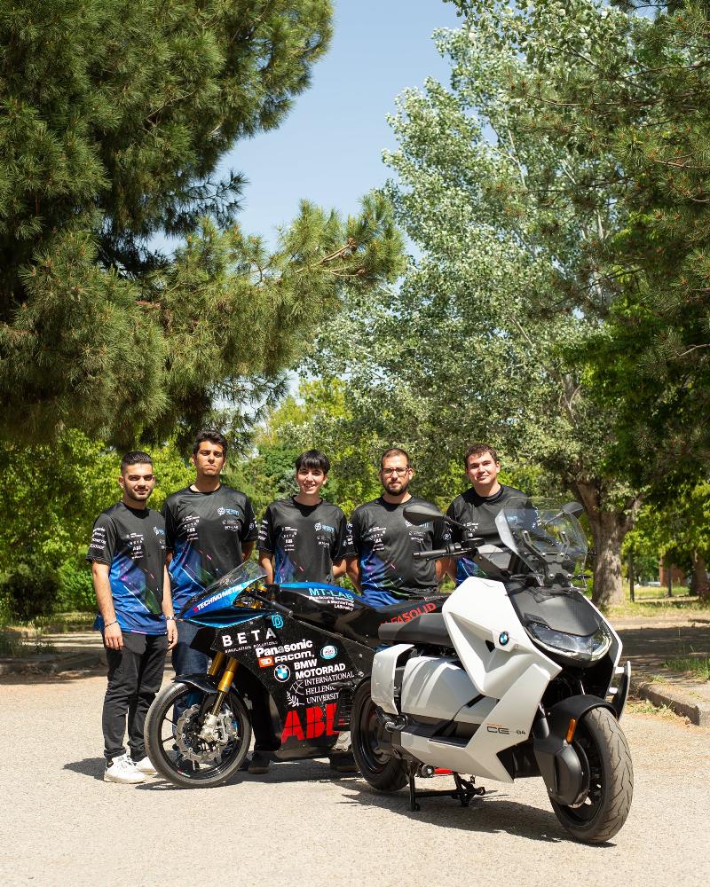 BMW Motorrad Hellas supports the student team REM IHU of the International 3