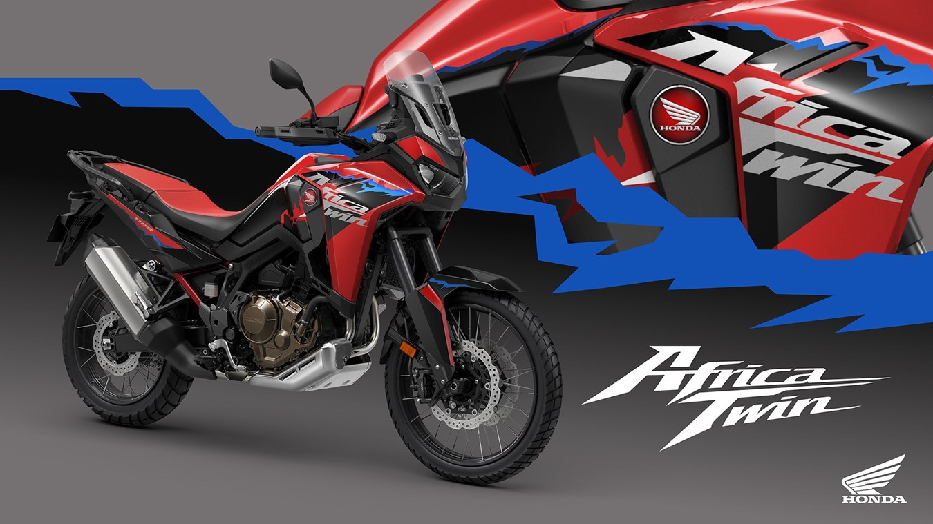 483927 Bold new graphics and colour options for 25YM Honda CRF1100L Africa Twin