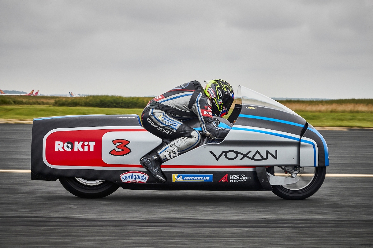 Voxan Wattman Land Speed Record Electric Motorcycle 3