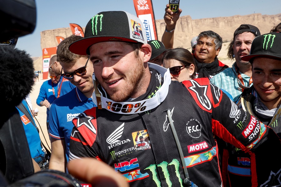 2 Ricky Brabec and Honda claim victory at the 2020 Dakar Rally