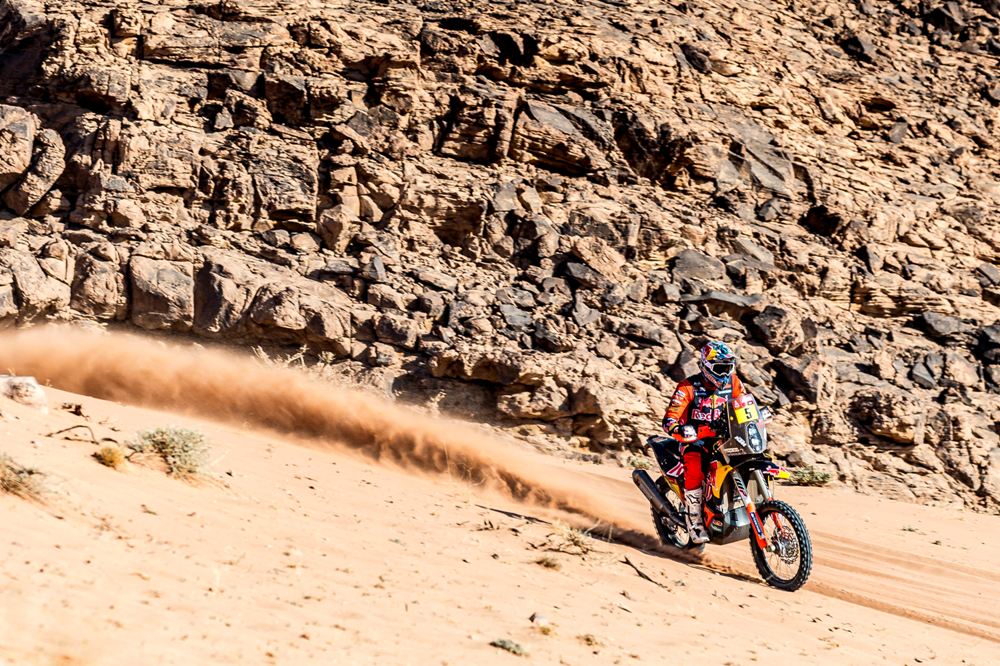 Sam Sunderland Red Bull KTM Factory Racing 2021 Dakar Rally Stage Eight