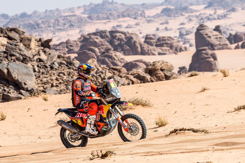 Toby Price Red Bull KTM Factory Racing 2021 Dakar Rally Stage Eight