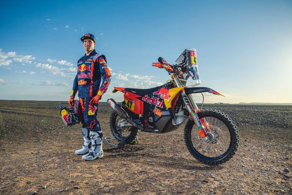Kevin Benavides Red Bull KTM Factory Racing 2023 Dakar Rally