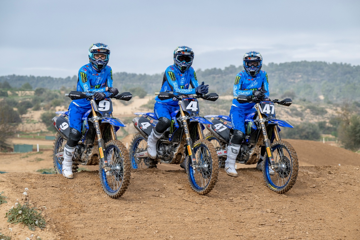 2025 Yamaha Photoshoot MX2 Static Team DSC 9303