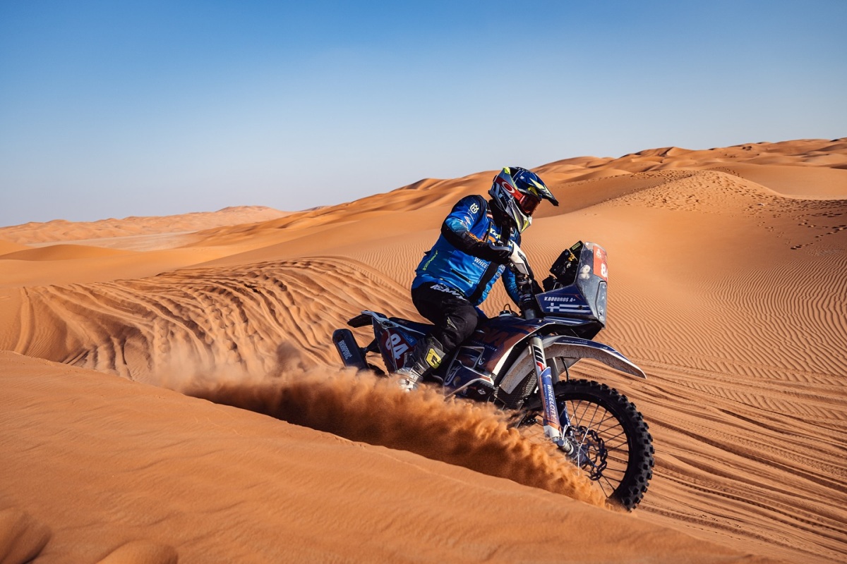 Vasilis Boudros stage 11 Dakar 2025