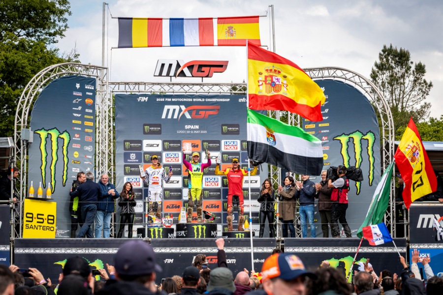 MXGP Podium GP 8 SPA 2025